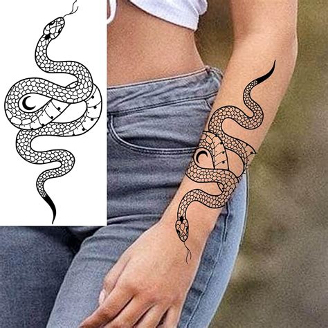 tatuajes de serpientes en la pierna para mujer|Tatuajes de Serpientes con su Significado, Diseños e Ideas